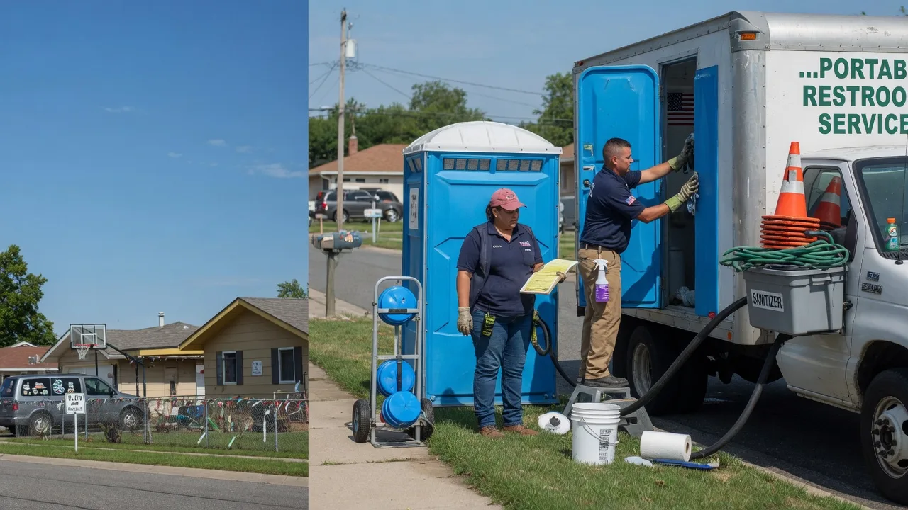 Portable Toilet Rental in Anderson, SC near me